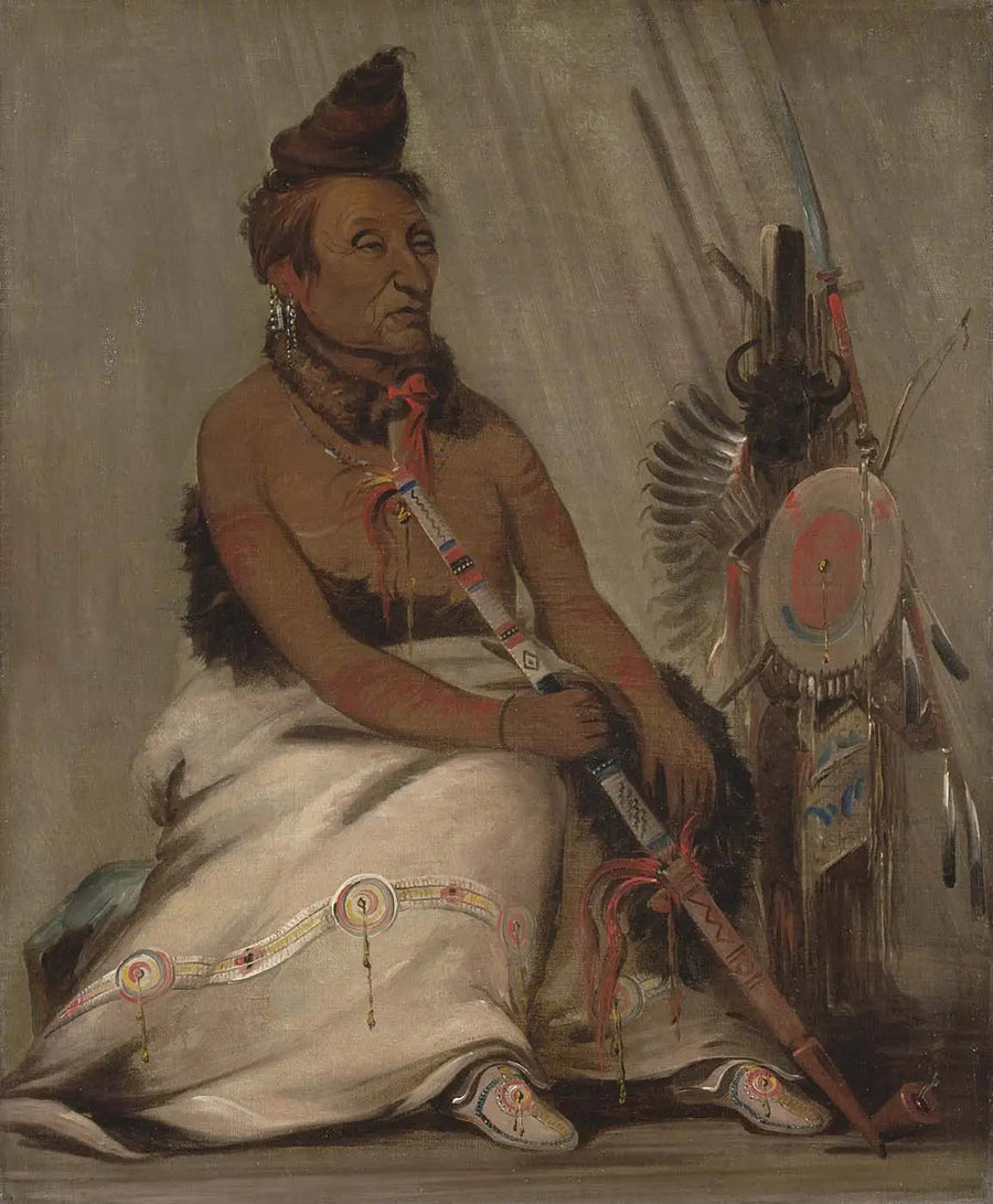 Mocassim preto, Chef - George Catlin