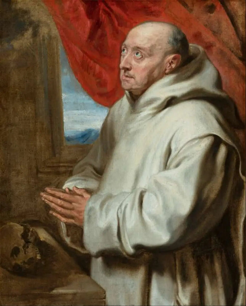 Monge em oração (São Bruno) - Antoine van Dyck
