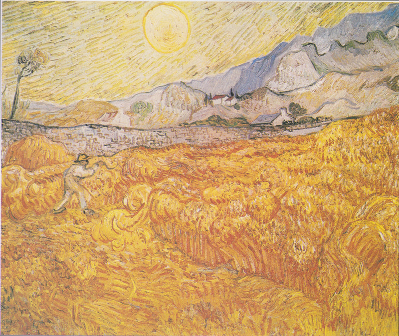 A colheita - Vincent van Gogh