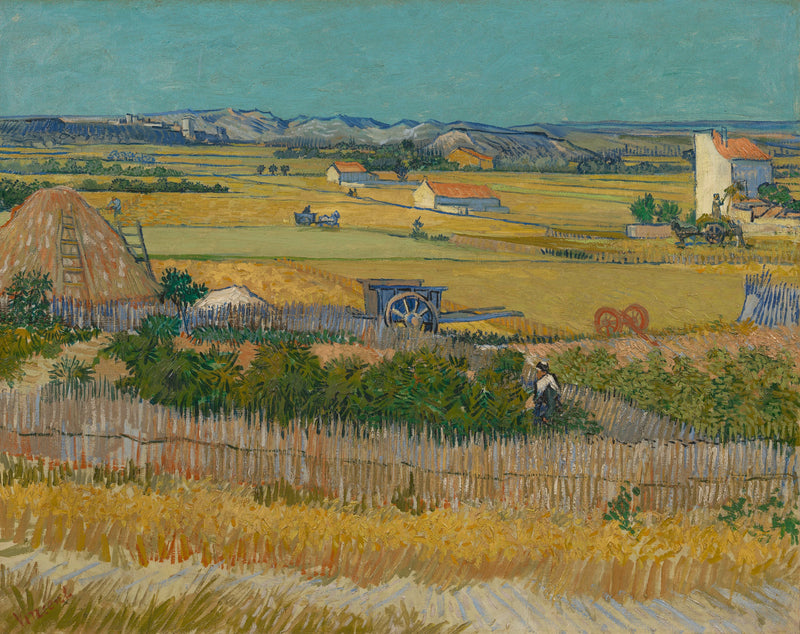 A Colheita - Vincent van Gogh