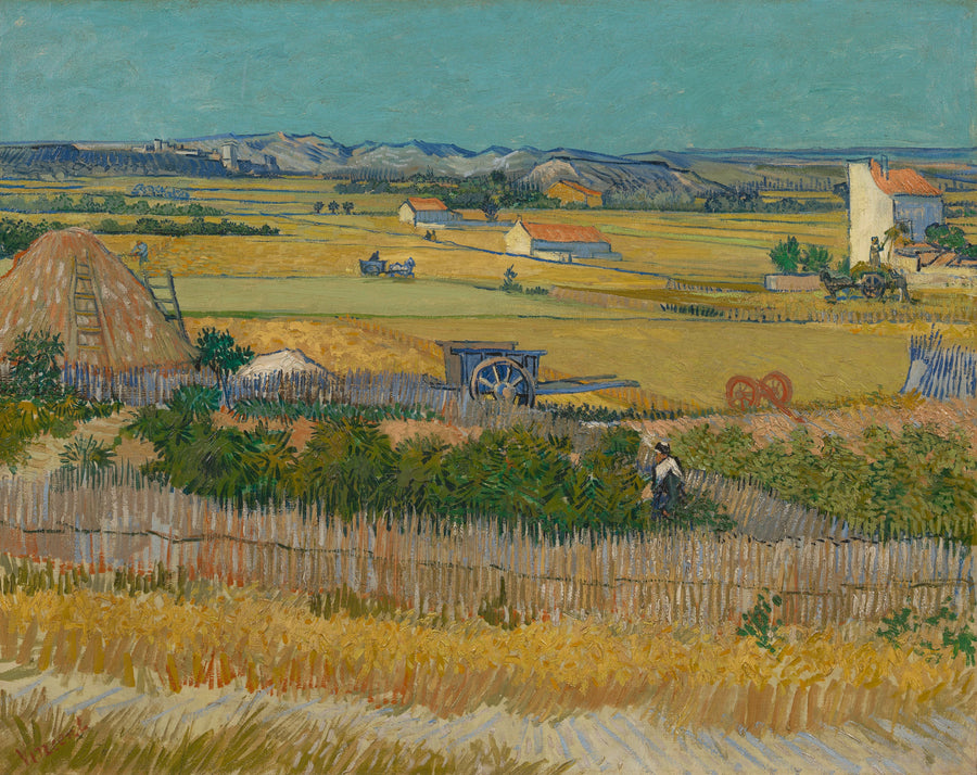 A Colheita - Vincent van Gogh