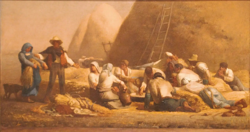 Moissonneurs em repouso (Ruth e Boaz) - Jean-François Millet