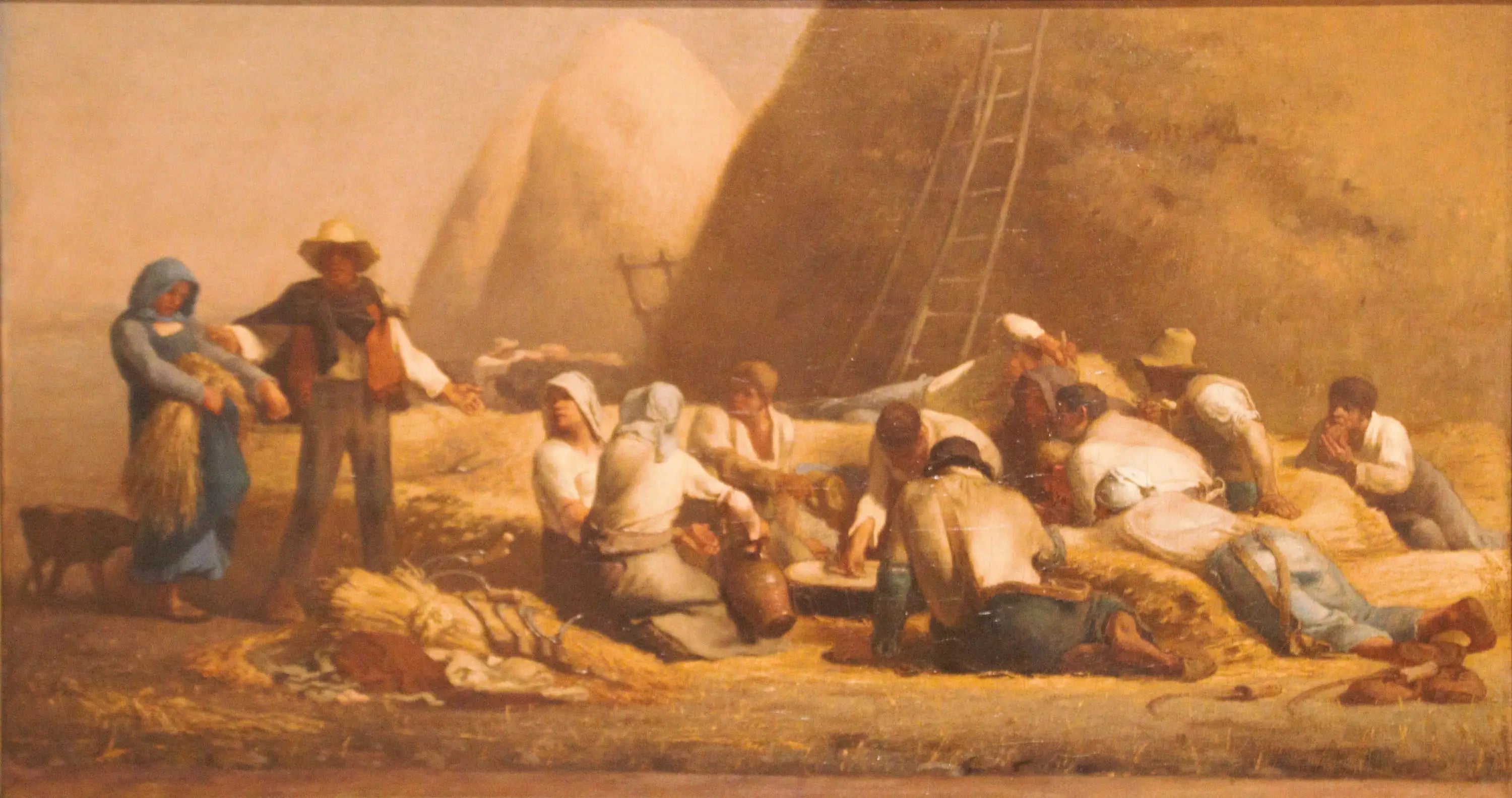 Moissonneurs au repos (Ruth et Boaz) - Jean-François Millet - Alpha Reproduction