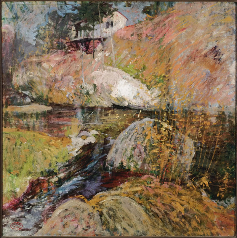 Meu estúdio de verão - John Henry Twachtman