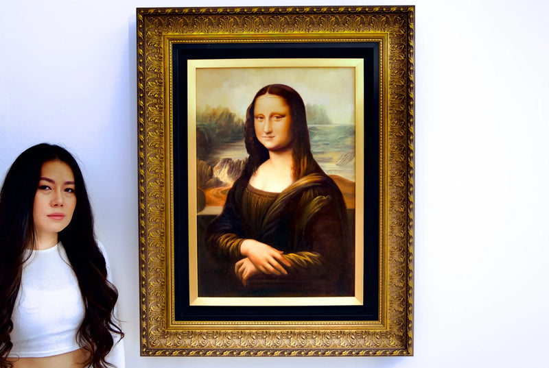 Mona Lisa - Reprodução Alpha  | 45 x 65 cm