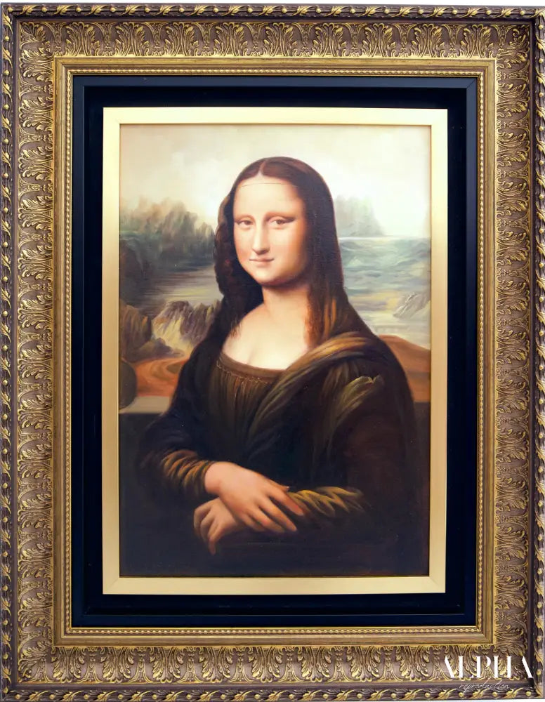 Mona Lisa - Artémis Reproduction | 60 X 90 cm Reproductions de tableaux à la peinture à l’huile