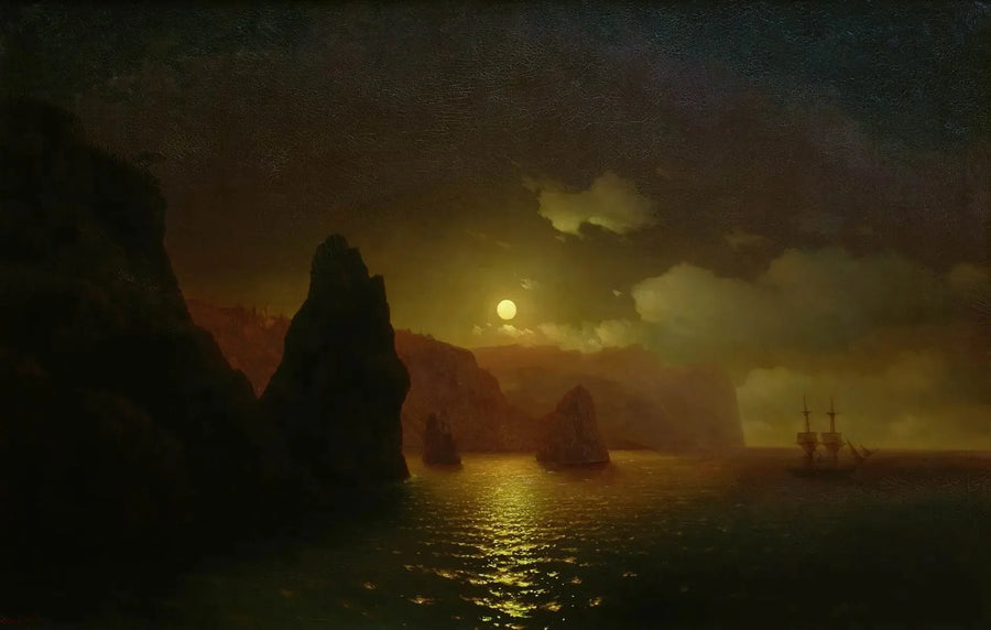 Mosteiro São Jorge. Cap Fiolent - Ivan Aïvazovski