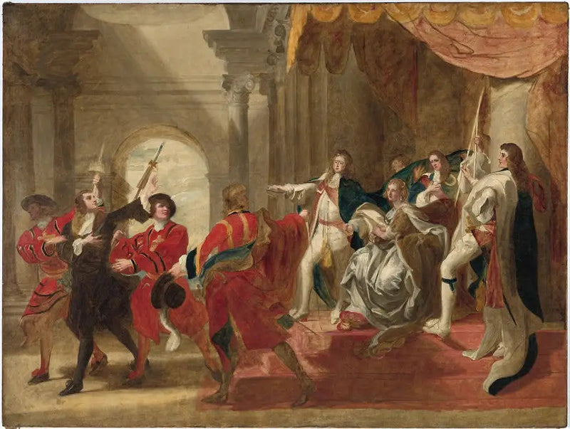Monmouth antes de Jacques II - John Singleton Copley