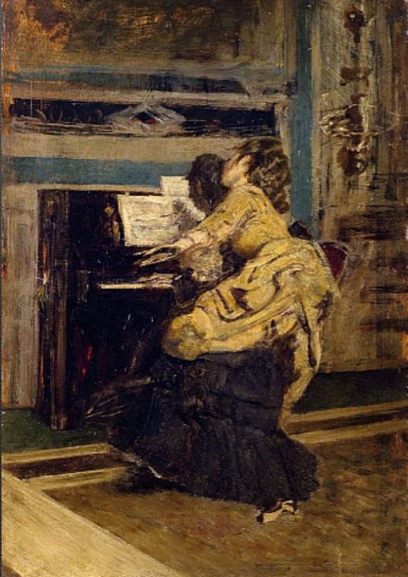 Senhor ao piano - Giovanni Boldini