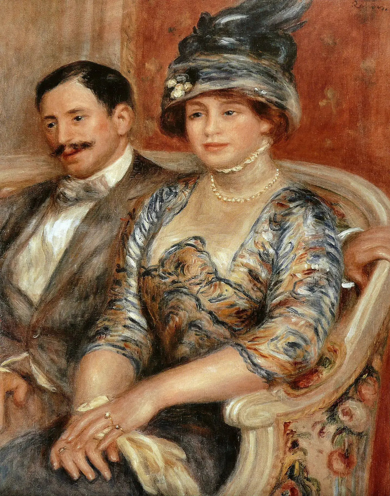 Senhor e Senhora Bernheim de Villers - Pierre-Auguste Renoir