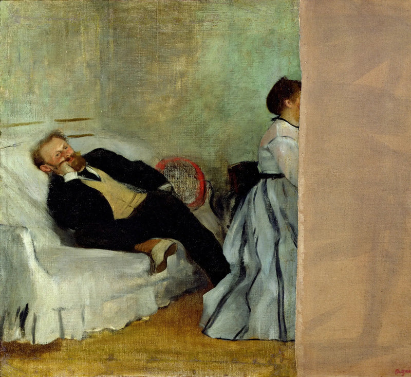Senhor e Senhora Édouard Manet - Edgar Degas