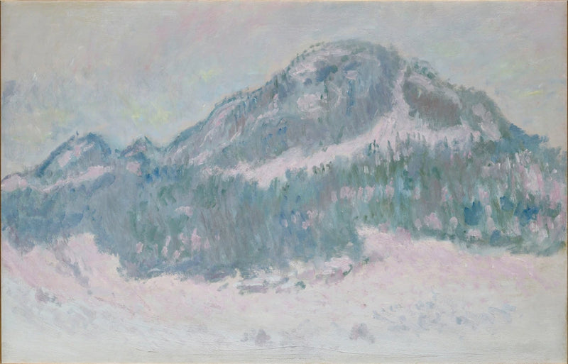 O Monte Kolsaas na Noruega - Claude Monet