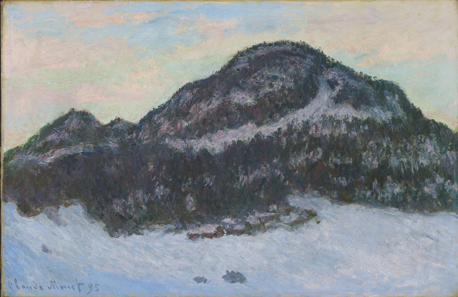Montanha de Kolsås - Claude Monet