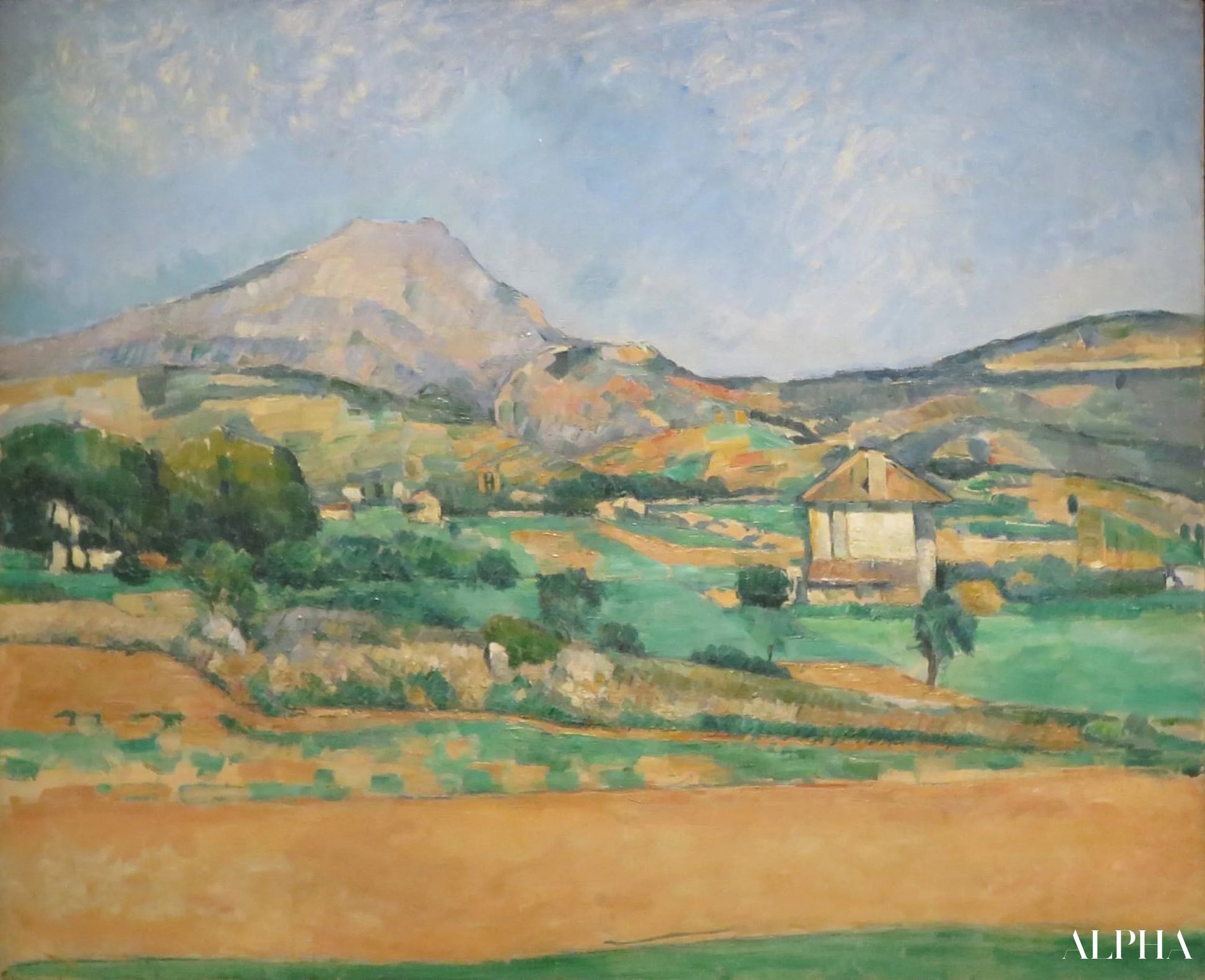 Montagne Sainte-Victoire 1895 - Paul Cézanne - Reproductions de tableaux et peintures haut de gamme