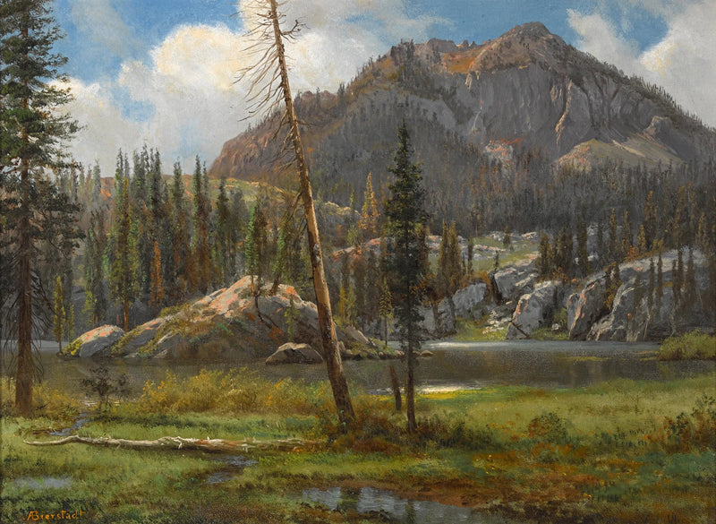 Montanhas do sul da Sierra Nevada - Albert Bierstadt