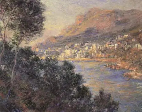 Monte-Carlo visto de Roquebrune - Claude Monet