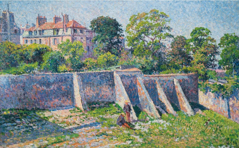 Montmartre, a rua dos Salgueiros - Maximilien Luce