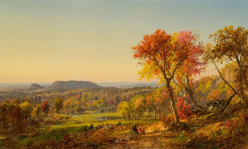 Montes Adão e Eva - Jasper Francis Cropsey
