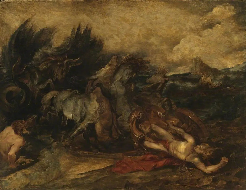 Morte de Hipólito - Peter Paul Rubens