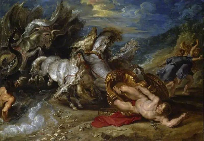 Morte de Hipólito - Peter Paul Rubens