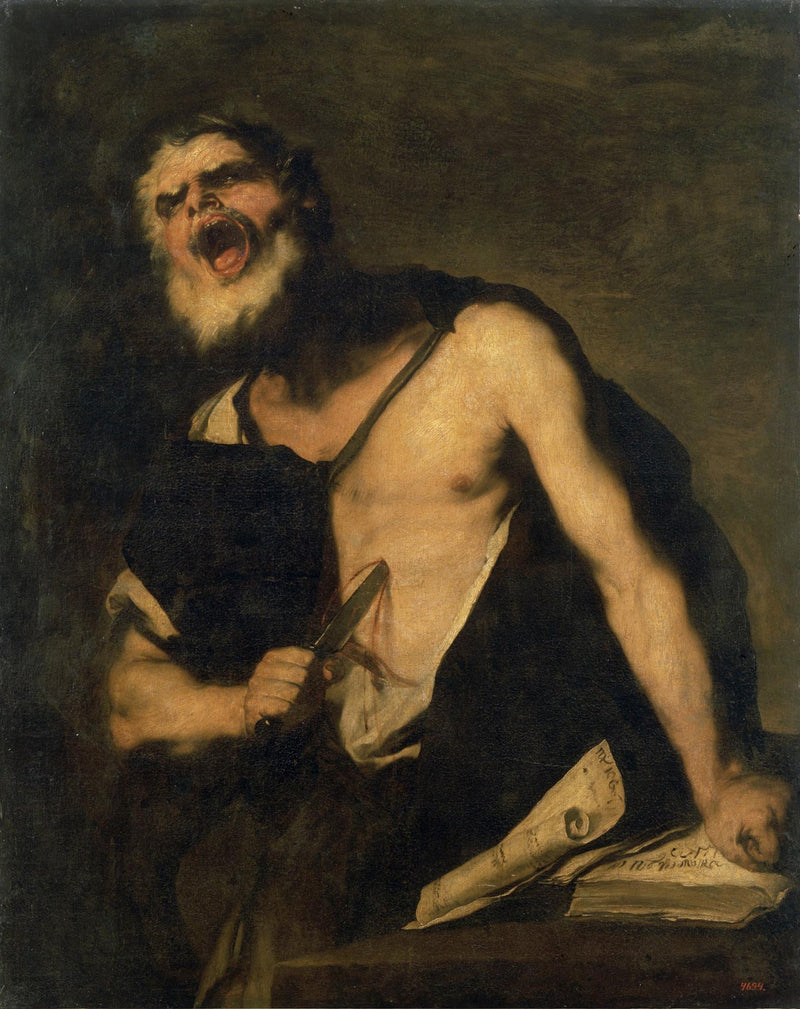Morte de Catão de Utique - Luca Giordano