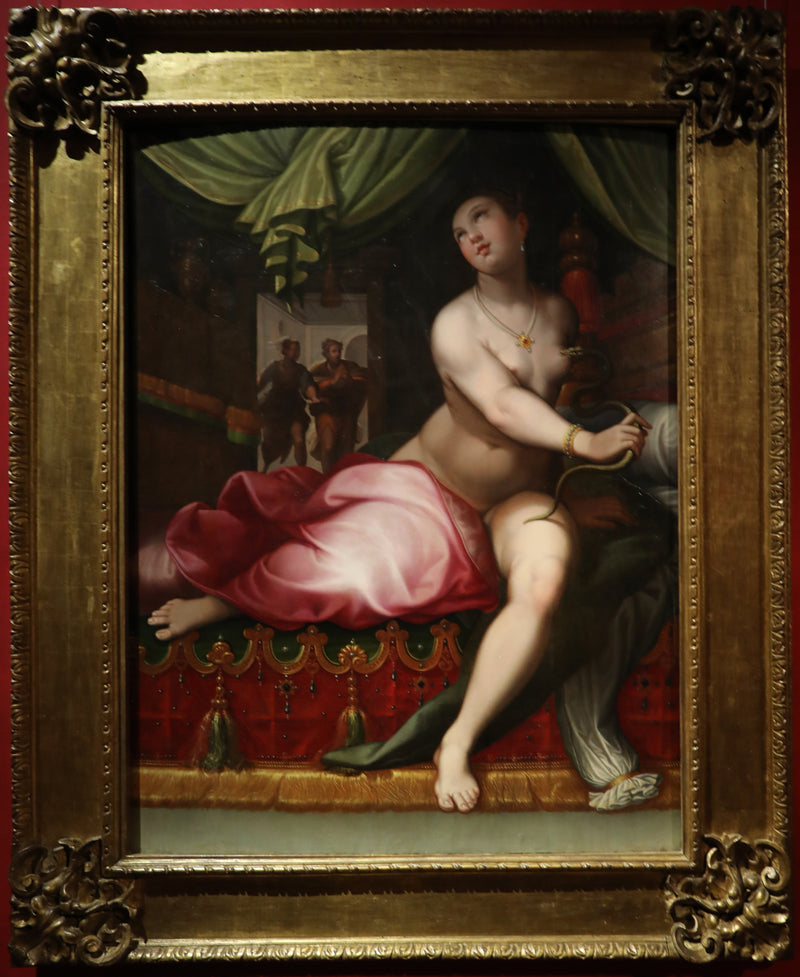 Morte de Cleópatra - Denis Calvaert