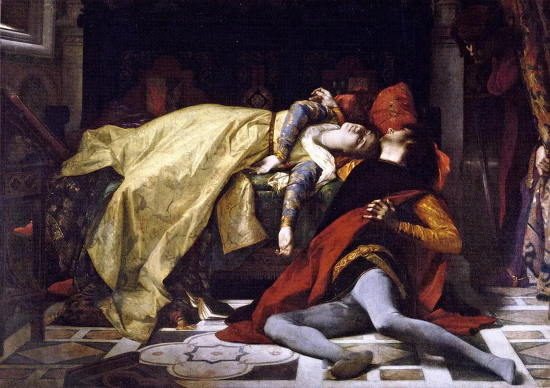 Morte de Francesca de Rimini e de Paolo Malatesta - Alexandre Cabanel