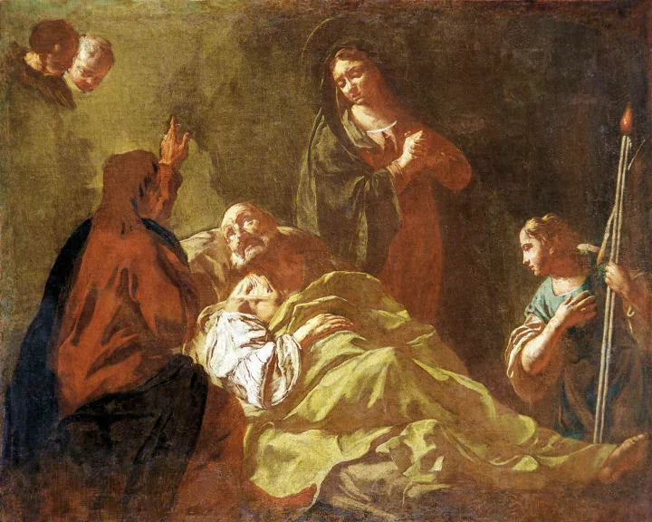 Morte de Joseph - Giovanni Battista Piazzetta