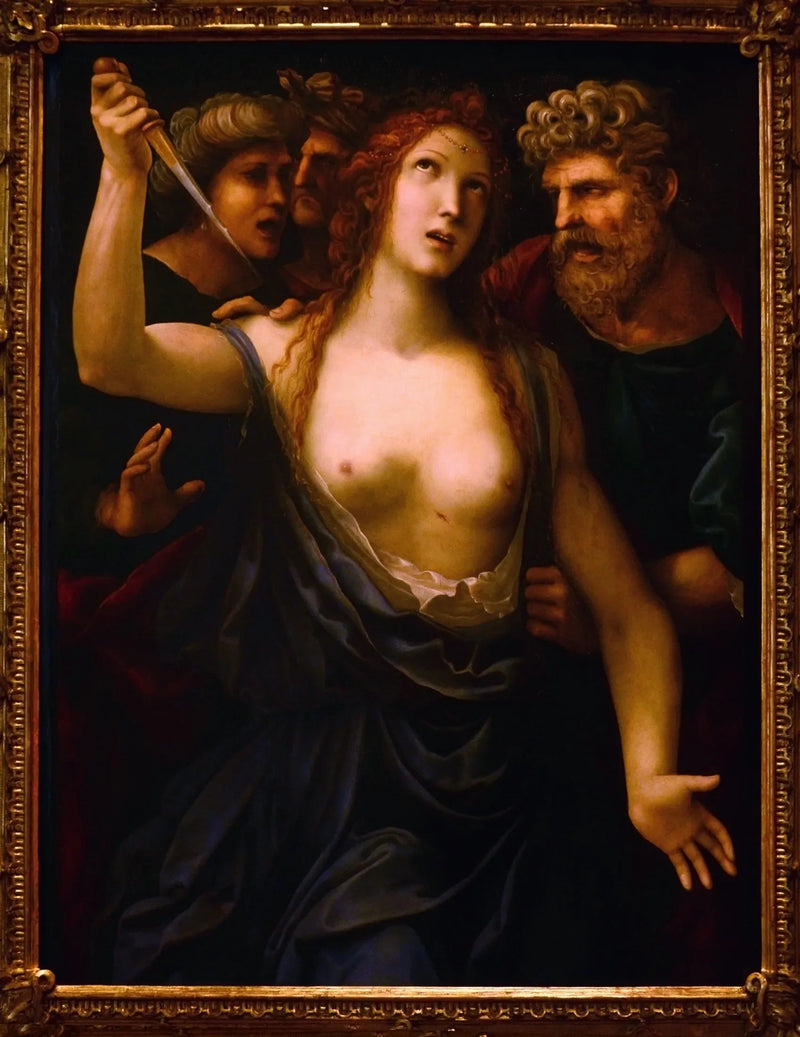 Morte de Lucrécia - Il Sodoma (Giovanni Antonio Bazzi)