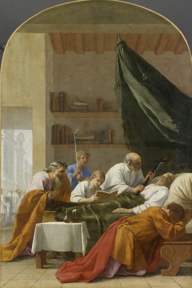 Morte de Raymond Diocres - Eustache Le Sueur