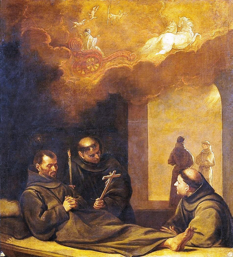 Morte de São Francisco de Assis - Alonso Cano