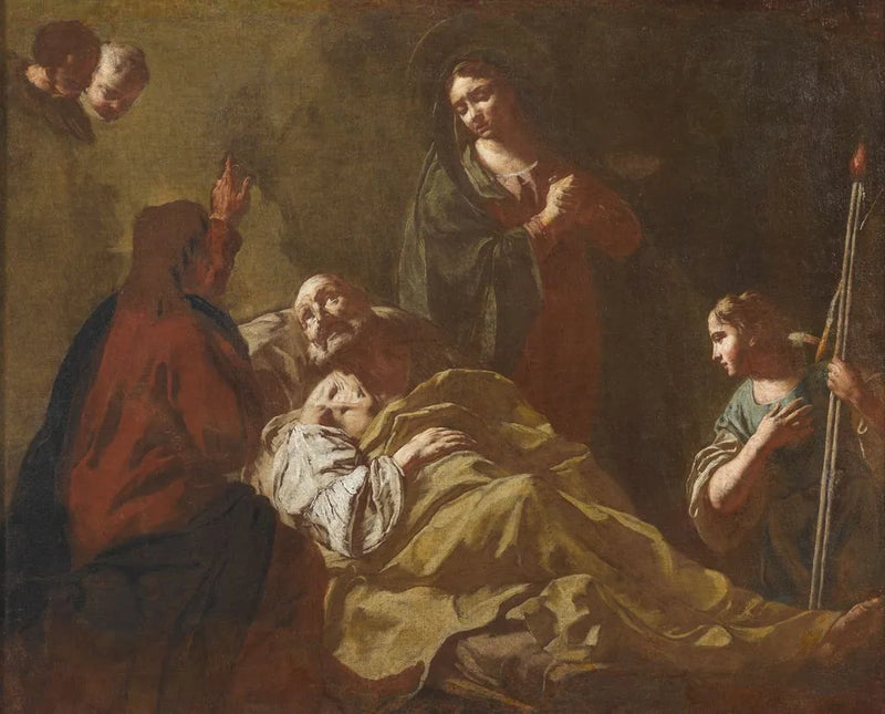 Morte de São José - Giovanni Battista Piazzetta