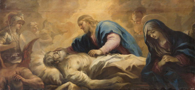 Morte de São José - Luca Giordano