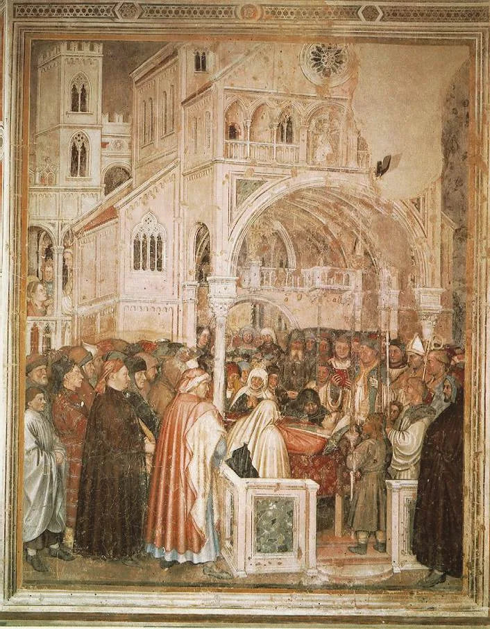 Morte de Santa Luzia - Altichiero da Zevio