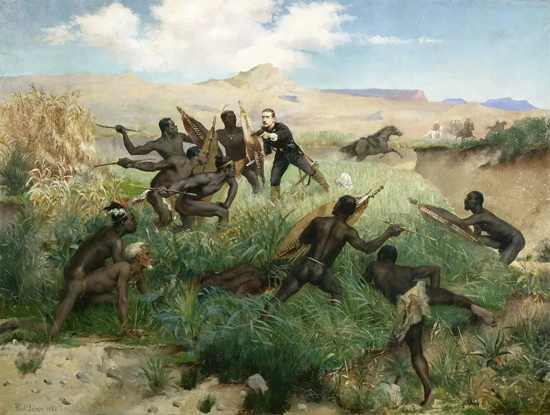 Morte do príncipe imperial - Paul Jamin