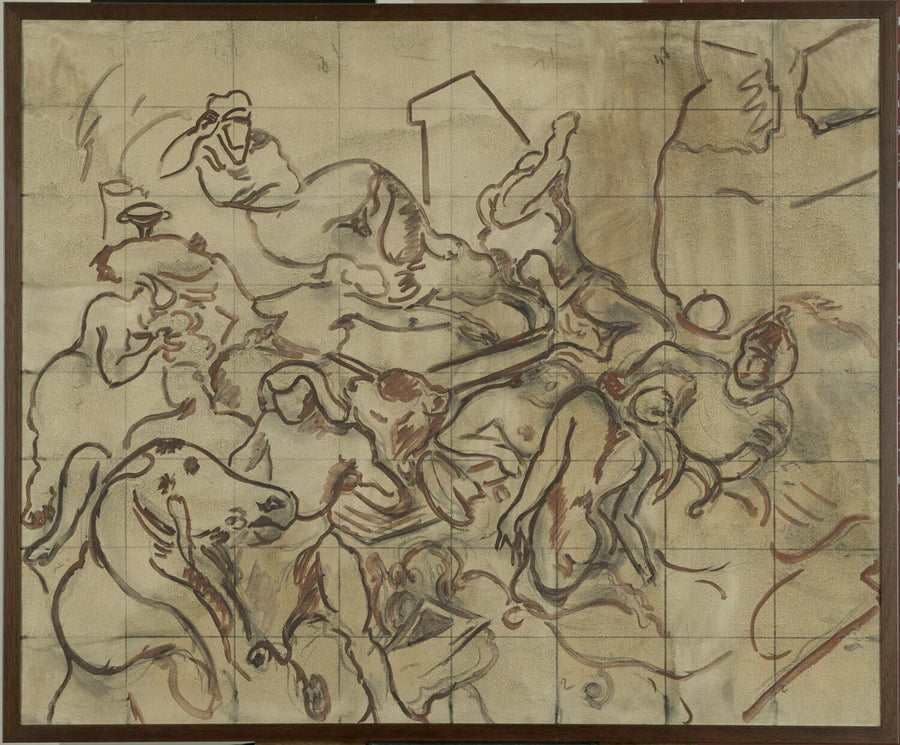 La Mort de Sardanapale, d'après Delacroix - Madeleine Dines
