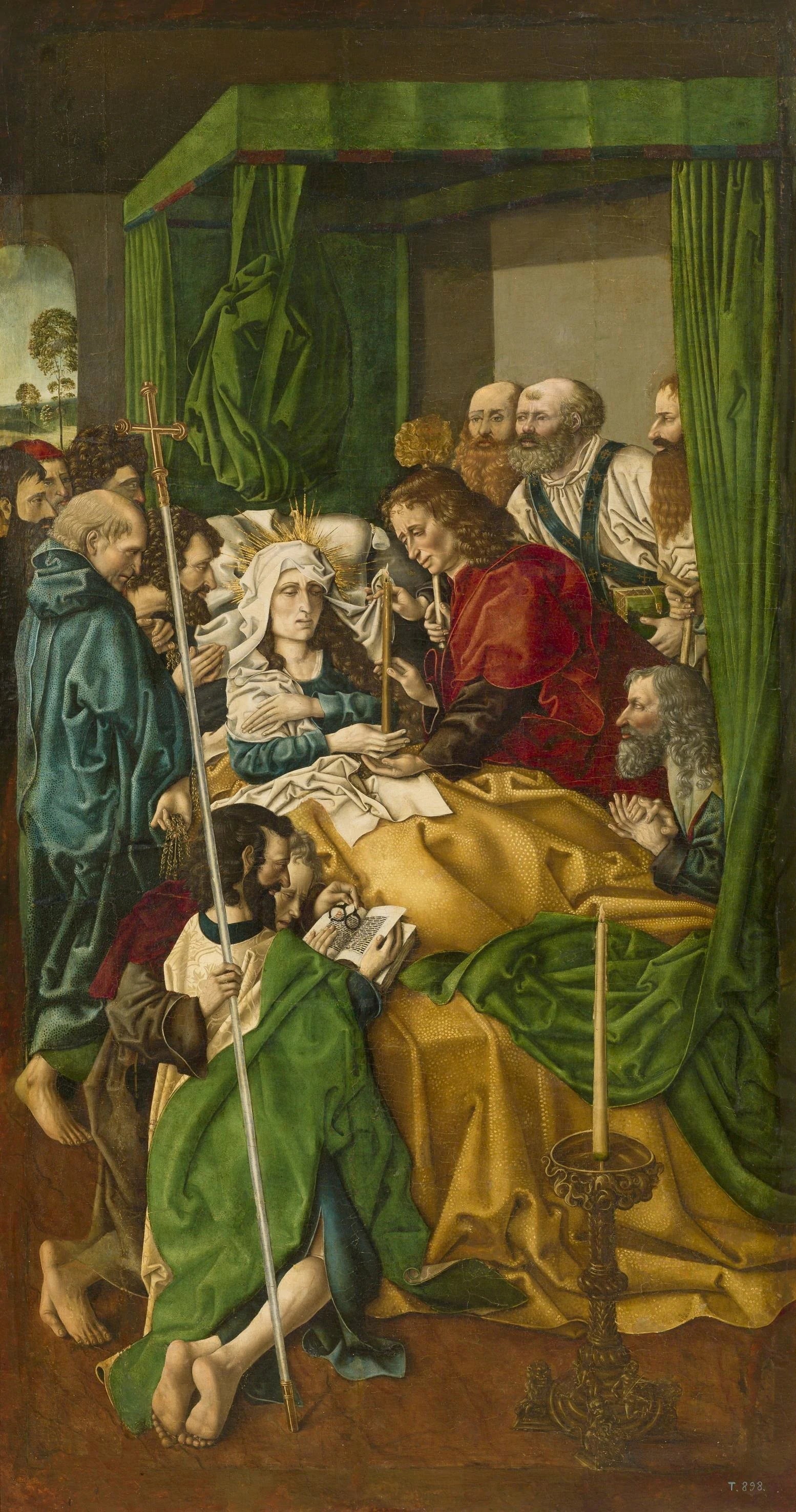 La mort de la Vierge - Master of La Sisla