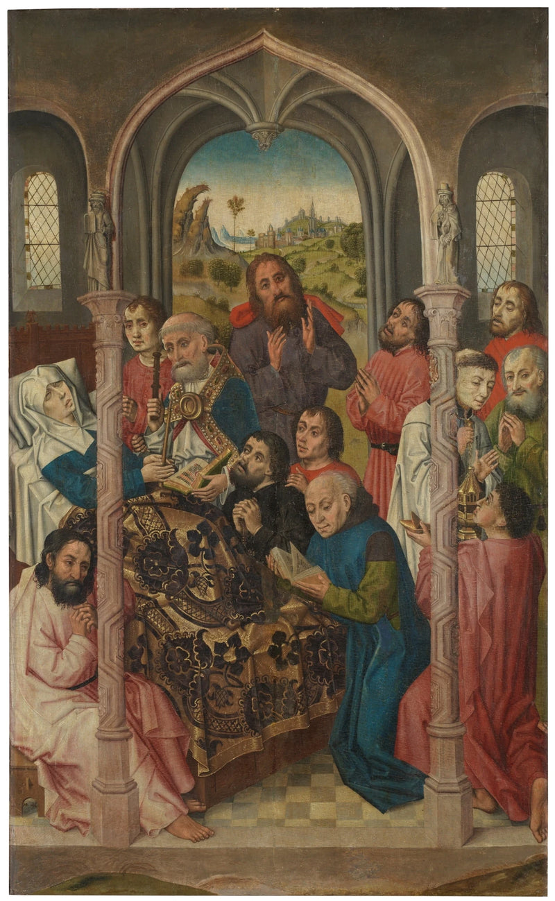 La mort de la Vierge - Master of Sopetrán