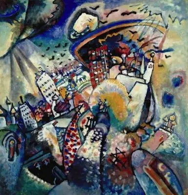Moscovo I - Vassily Kandinsky