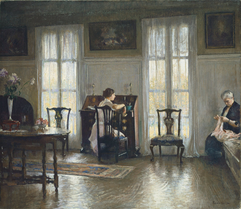Mãe e Maria - Edmund Charles Tarbell