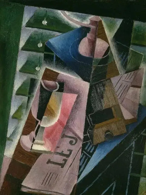 Moedor de café e copo - Juan Gris