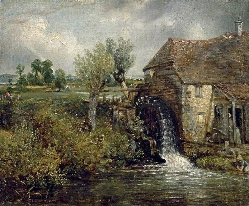 Moinho de Parham, Gillingham, Dorset - John Constable