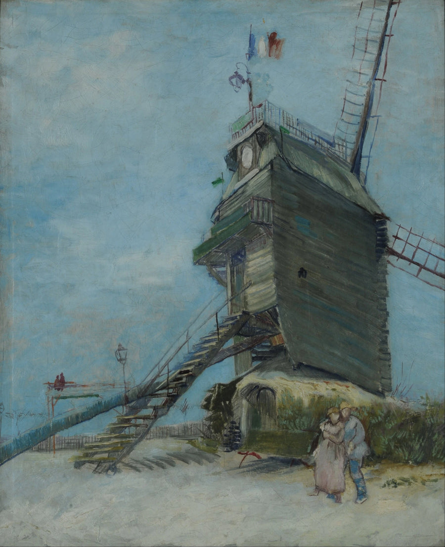 O Moinho de la Galette - Vincent van Gogh