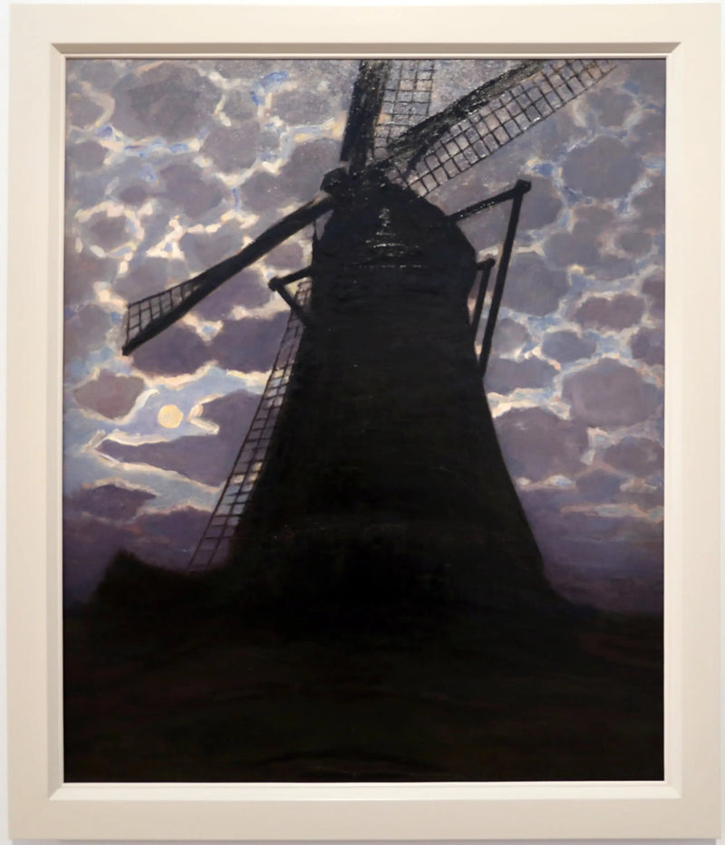 Moulin à noite - Piet Mondrian