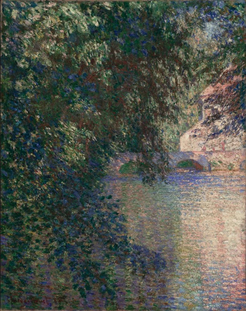 Moinho em Limetz - Claude Monet