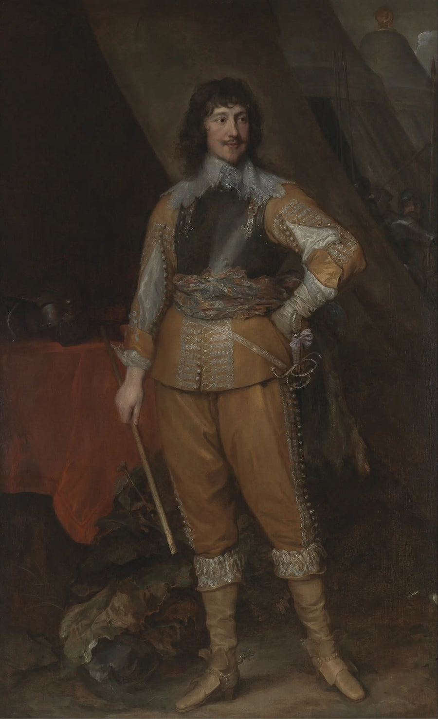 Mountjoy Blount, conde de Newport - Antoine van Dyck