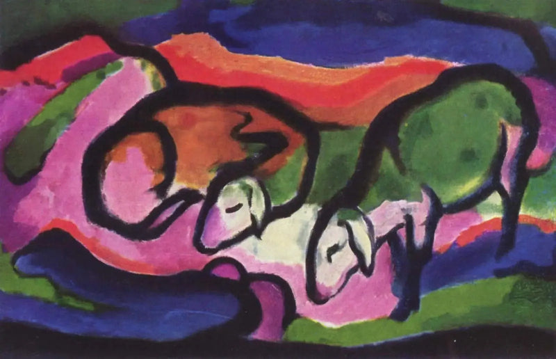 Ovelha - Franz Marc