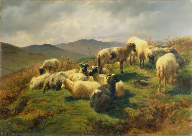Ovelhas nas Terras Altas - Rosa Bonheur