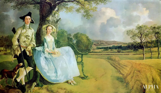 Mr. and Mrs. Andrews -  Thomas Gainsborough - Reproductions de tableaux et peintures haut de gamme