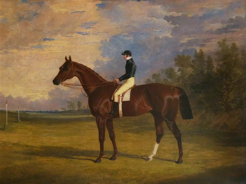 Mundig', vencedor do Derby, 1835 - John Frederick Herring, Sr.